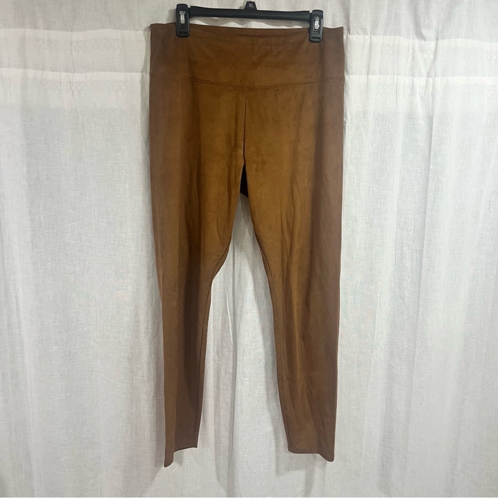 Soft Surroundings Faux Suede Leggings - Picture 4 of 8